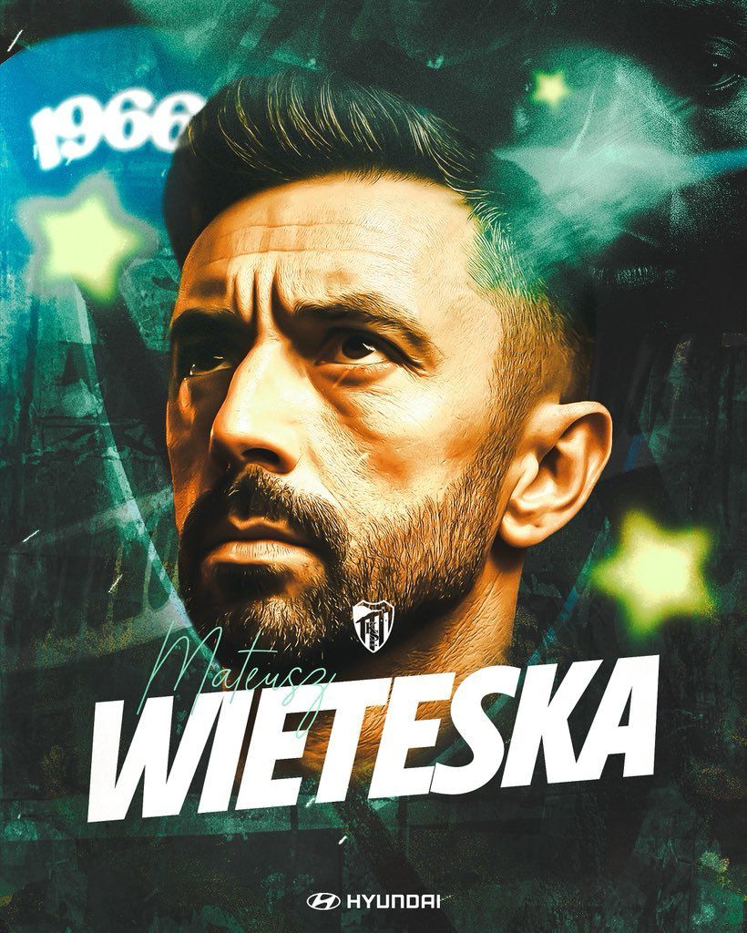 GRAFIKA ogłaszająca transfer Mateusza Wieteski do Turcji xD